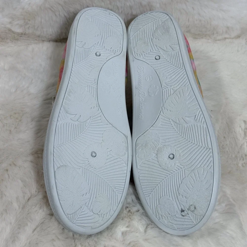 NWT Tommy Bahama Multicolor Tie Dye Shoes Slip On Sneakers, Size 10 - Picture 7 of 8